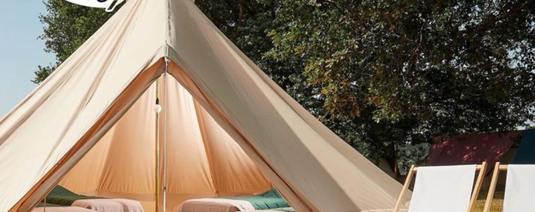 Pop-up camping Kallumaan