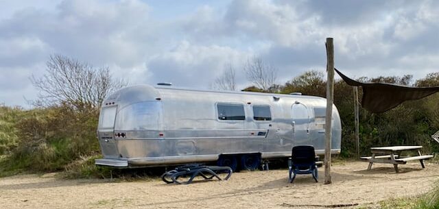 Airstream camper Camping de Lakens