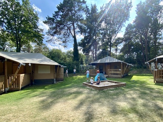 Luxe glamping tenten